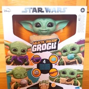 Animatronic Galactic Snackin Grogu/ Baby Yoda Toy